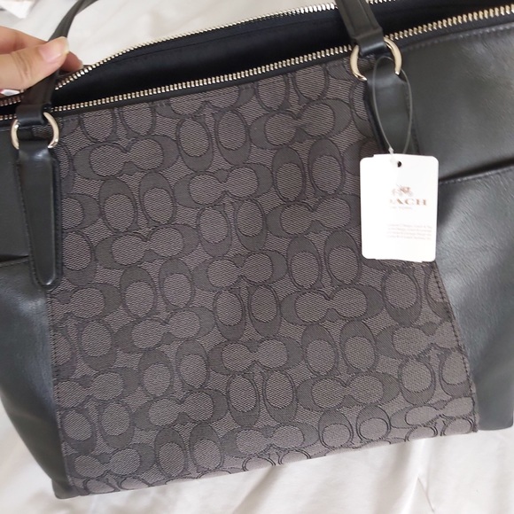 Coach signature Ava tote smoke black - Picture 8 of 8